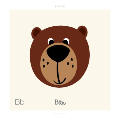 Single Letter Poster (DE)