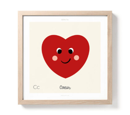 Single Letter Poster (FR)