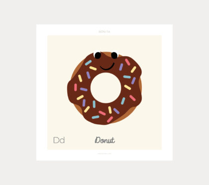 Single Letter Poster (EN)